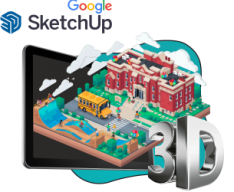 Google SketchUp - Школа программирования для детей, компьютерные курсы для школьников, начинающих и подростков - KIBERone г. Нефтеюганск