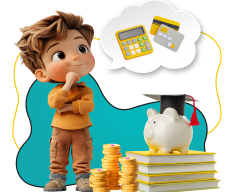 Финансовый интеллект вместе KIBERone - КИБЕРшкола программирования для детей, компьютерные курсы для школьников, начинающих и подростков - KIBERone г. Нефтеюганск