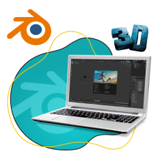 Blender - КИБЕРшкола программирования для детей, компьютерные курсы для школьников, начинающих и подростков - KIBERone г. Нефтеюганск