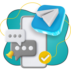 Создание Mini App для Telegram - КИБЕРшкола программирования для детей, компьютерные курсы для школьников, начинающих и подростков - KIBERone г. Нефтеюганск