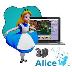 Alice 3d - КИБЕРшкола программирования для детей, компьютерные курсы для школьников, начинающих и подростков - KIBERone г. Нефтеюганск