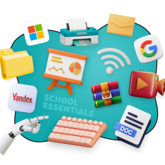 Цифровая база для школьника - КИБЕРшкола программирования для детей, компьютерные курсы для школьников, начинающих и подростков - KIBERone г. Нефтеюганск