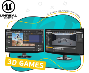 Unreal Engine 4. Игровой движок - Школа программирования для детей, компьютерные курсы для школьников, начинающих и подростков - KIBERone г. Нефтеюганск