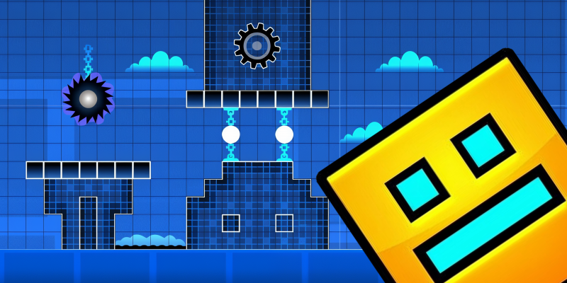 Свой Geometry Dash: создаём игру из детства родителей - КИБЕРшкола программирования для детей, компьютерные курсы для школьников, начинающих и подростков - KIBERone г. Нефтеюганск